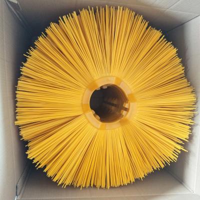 China 120*550 Mm Polypropylene Road Cleaning Snow Street Sweeper Disc Brush for sale