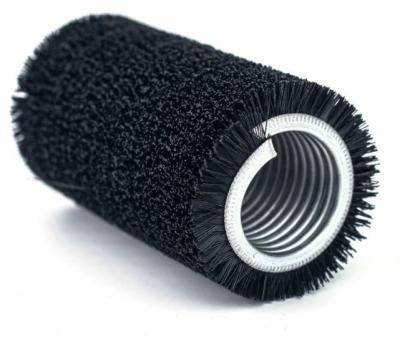 Chine Rouleau de brosse d'enroulement de spirale de décapant en dehors de brosse en nylon de enroulement de ressort à vendre
