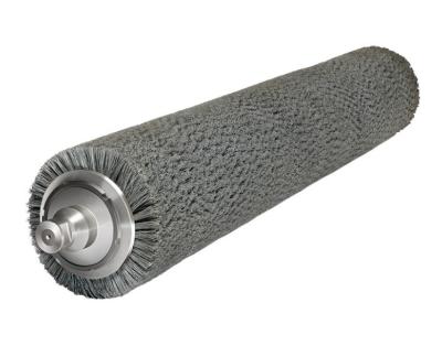 China Rolo de nylon da escova de fio de Abrasive Brush Roller do moedor de matéria têxtil à venda
