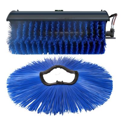 China 178mm* 610mm PP Sweeper Road Brush Replacement Cleaning Gutters for sale
