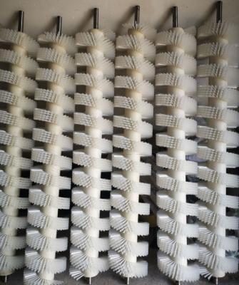 China ROSH Customized Size Conveyor Cleaning Brush Various Shape Filament Cylindrical Roller Brush for sale