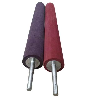China Nonwoven Brush Roller Grinding And Polishing Wire Drawing Scouring Cloth Brush Roller Cleaning Oxide Layer for sale