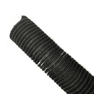China Hard Black Nylon Coil Spiral wound Wire Brush for Polishing for sale