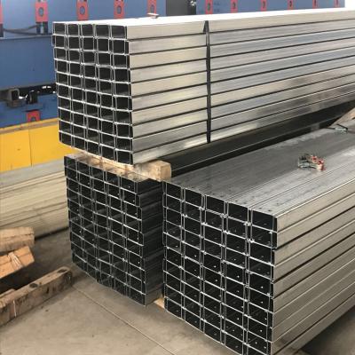 China Building Material Hot Sale Galvanized C Type Channel Steel Beams Galvanized C Channel for sale