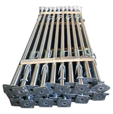 China Metal Steel Prop Galvanized Scaffolding Heavy Duty Adjustable Steel Props /Steel Pole Support Steel Tube for sale