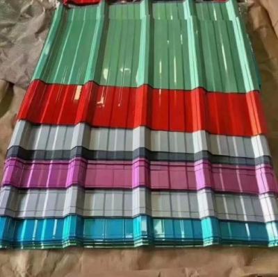 China Best Price Galvanised Corrugated Steel Sheets Color Roofing Sheets PPGI Roofing Sheet for sale