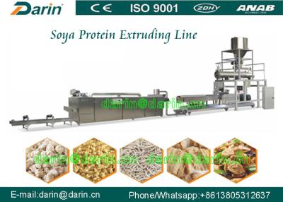 China Continuous and automatic Extruded Isolated Soya Protein Food Extruding machine for sale