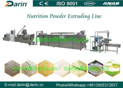 China Baby Nutritional powder Food Extruder Machine , double screw extruder machine for sale