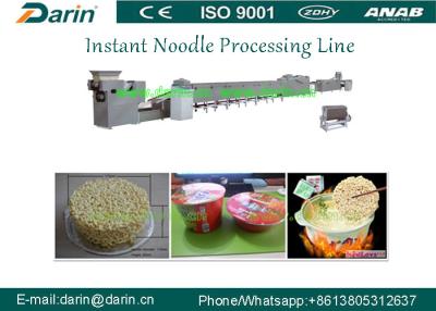 China Compact Instant Noodle Production Line , Fried Instant Noodles Manufacturing Plant for sale