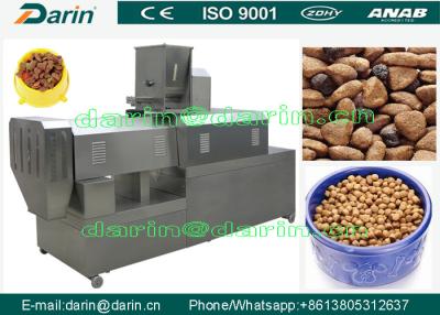 China Fish Farm Stainless Steel 304 Pet Food Extruder Machine CE ISO 9001 for sale