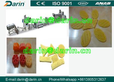 China English Version SUS304 Snack Extruder Machine Continuou Automatic for sale