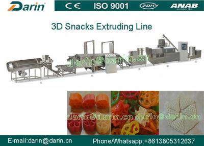 China High Quality 3D Pellets Food Machine/Snack Food Extruder Machine for sale