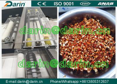 China Rollers Flattening And Cutting Peanut Candy Bar Making Machine SUS304 Material for sale