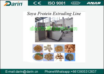 Chine Machine d'extrudeuse du soja de garantie de 12 mois, installation de fabrication de soja à vendre