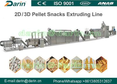 China SUS304 3D Snack Pellet Machinery for sale