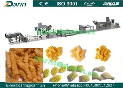 China Potato Starch 3D Snack Extruder Machine for sale