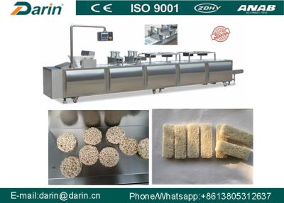 China Full Automatic Cereal Bar / Rice Cake Machine 88kw Power 1500kg Weight for sale