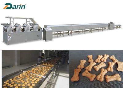 China Crunchy Dental Care Dog Food Manufacturing Equipment To Make Pet Biscuit for sale