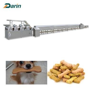 China Darin Stainless Steel Dog Biscuit Making Machine Pet Biscuit Production for sale