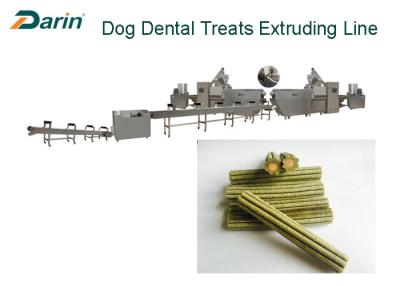 China High Speed Dog Food Extruder For Dog Beloved Chewing Treats Extrusion for sale
