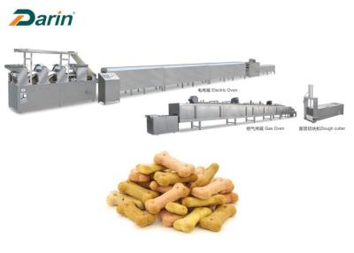 China Puppy Love Easy To Eat Dog Biscuit Processing Line Pet Biscuit Making Equipment for sale