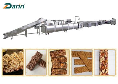 China Stainless Steel Cereal Bar Granola Bar Making Machine Rolling Forming Cutting Machine for sale