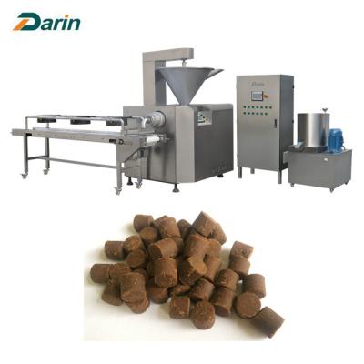 China Soft Dental Care Cold Extruder Pet Food Processing Line With Touch Screen for sale