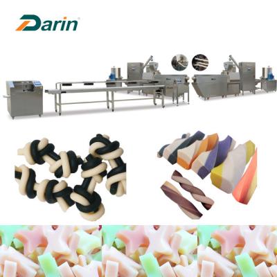China Darin Dog Snack Machine Single Extruder Stainless Steel for sale