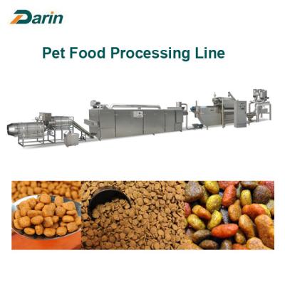 China Siemens PLC Dog Food Processing Line Stainless Steel for sale