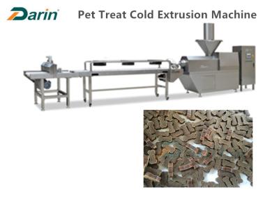 China Cadena de producción desigual de alimento para animales equipo de fabricación de la comida de perro de 300-500kg/hr en venta