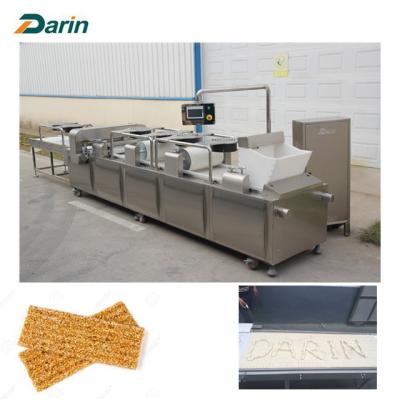 Chine Barre plate de casse-croûte de machine de barre de céréale d'acier inoxydable de SUS à vendre