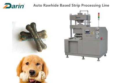 China Stainless Steel Twin Molds Dog Bone Making Machine Dental Treats for sale
