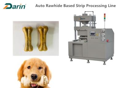 China Twin Molds Rawhide Dog Bone Making Machine Dental Treats 20T/60T for sale