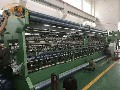 China Máquina de confecção de malhas da urdidura da agulha da trava do bloco do HDPE para a fibra química à venda