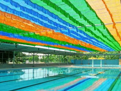 China Schwimmen-Schatten-Netzherstellungs-Maschine, Strickmaschine einzelne Nadel-Stange Raschel zu verkaufen