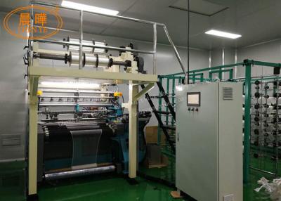 China Máquina médica da fatura líquida da cor azul e branca, máquina de confecção de malhas da urdidura de Raschel à venda