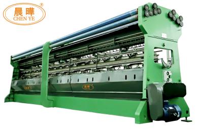中国 緑色のRaschelの人工的な草のゆがみの編む機械3-7.5KW 1年の保証 販売のため