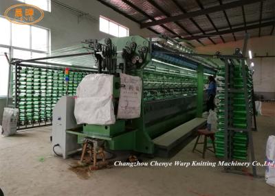 China Plastic Mesh Produce Bags Double Needle Bar Warp Knitting Machine for sale