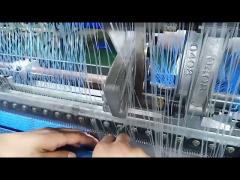 Industrial Warp Weaving Knitting Machine For Aluminum Shade Net