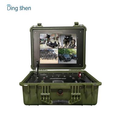 中国 4チャネルCOFDM HDのビデオ送信機屋外の無線AVの受信機 販売のため