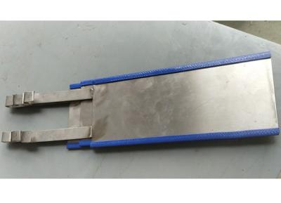 China Electroplating Accessories Titanium Cathode Plate With PVC Edge Strips for sale
