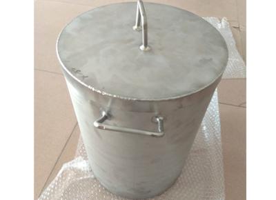 China ODM Service Barrel Shaped Grade 2 Electroplating Accessories Titanium Tank for sale