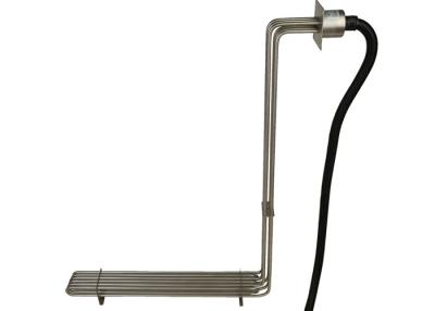 China Z Shaped 6000W 500mm Stainless Steel Immersion Heater L Shaped for sale