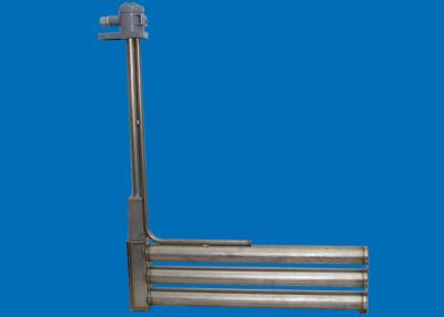 China 3 Element Stacked Type L Shaped Titanium Immersion Heater 480V 3P 36KW for sale