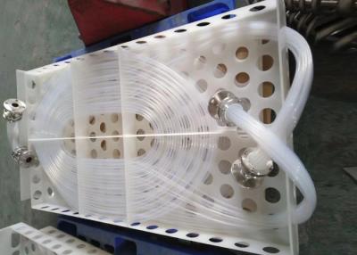 Chine 2.5m/S Finned Tube Coil Heat Exchangers , PVDF Ptfe Heat Exchanger à vendre