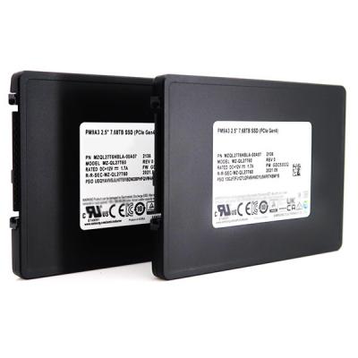중국 PM9A3 NVMe 엔터프라이즈 SSD 삼성 MZQL27T6HBLA-00A07 판매용