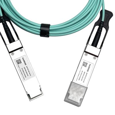 중국 100Gb/S QSFP28 실내 광섬유 케이블 MFA1A00-C100 수동 구리 케이블 판매용