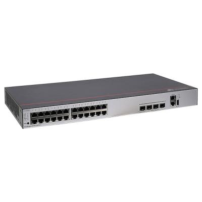China 24 Port Gigabit Ethernet POE Switch CloudEngine S5735-L Series S5735-L24P4X-A Simplified for sale