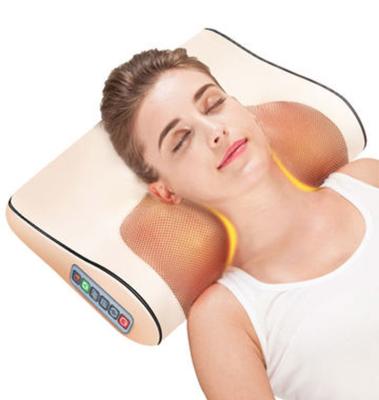 China Infrared Heated Neck Massage Pillow Magnetic Therapy For Health Care Relaxation for sale