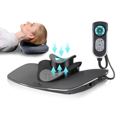 China Electric Heated Neck Massager Voltage 12v With External Electrotherapy Pads for sale